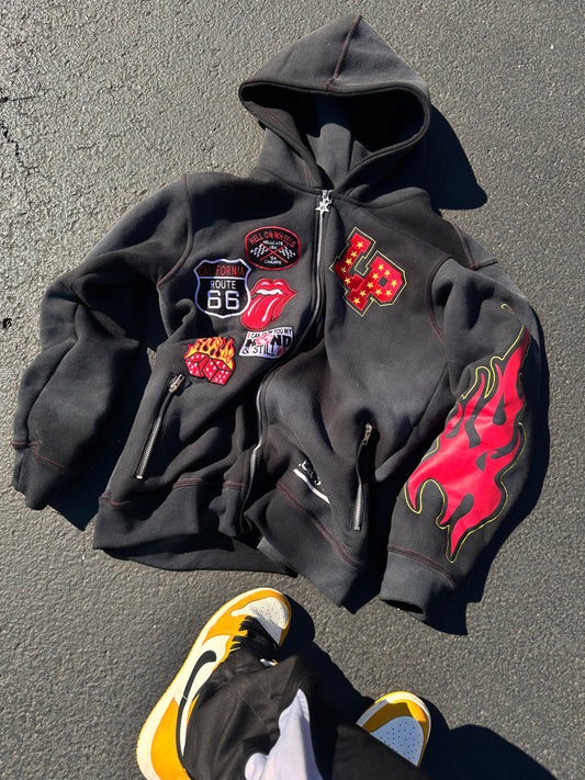 Rolling Stone🎸💥 Vintage Zip Up